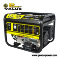 Nuevo diseño Precio competitivo Electric 188F OHV Motor 13hp Un solo fase 100% Cobre Wire 5KW 6KW 5KVA Gasoline Generator